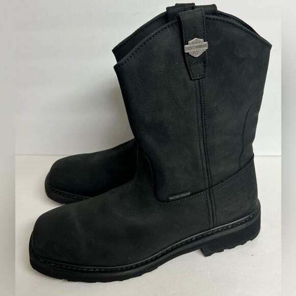 NEW Harley Davidson Men\'s Altman Waterproof Western Work Boots - Soft Toe 12M main image 11